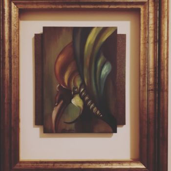 Painting titled "Animus" by Freudiana'S, Original Artwork, Oil