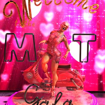 Digital Arts titled "Barbie Quinn Goes T…" by Freudon Saké, Original Artwork, 2D Digital Work