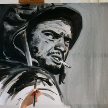 "Soldier" başlıklı Tablo Dewitte tarafından, Orijinal sanat, Petrol