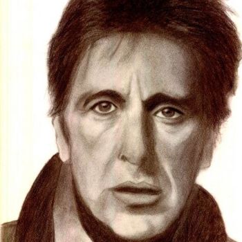 Drawing titled "Al Pacino" by Frixo666, Original Artwork