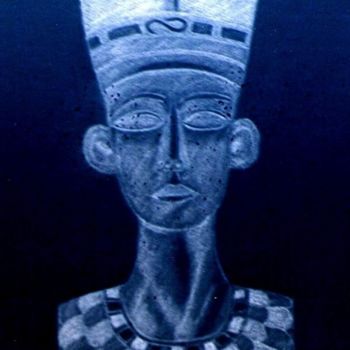 Drawing titled "Nefertiti" by Frixo666, Original Artwork