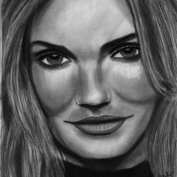 Dibujo titulada "Cameron Diaz" por Frixo666, Obra de arte original