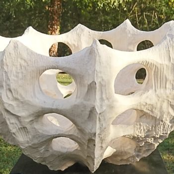 Sculpture intitulée "Ex-tension LXXXVII" par Gilbert Frizon, Œuvre d'art originale, Pierre