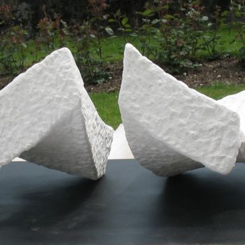 Sculpture titled "Ex-tension-XXXI" by Gilbert Frizon, Original Artwork