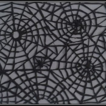Sculpture titled "spider net" by Stoca, Original Artwork