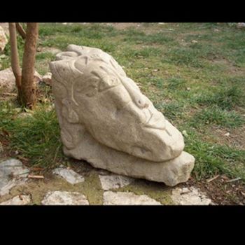 Escultura titulada "Patrik" por Daniele Cristaldini, Obra de arte original, Piedra
