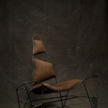 Design intitulada "Fauteuil LE REPOSOIR" por Fugiatore, Obras de arte originais