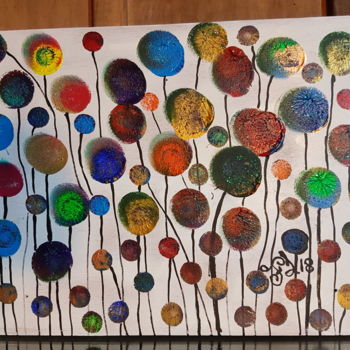 "Esplosione di colori" başlıklı Tablo Latini tarafından, Orijinal sanat, Akrilik