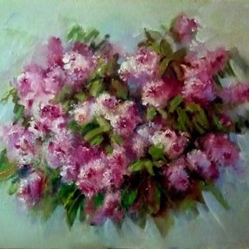 Digital Arts titled "Bunch of lilacs" by Valentina Fedorova, Original Artwork, Other