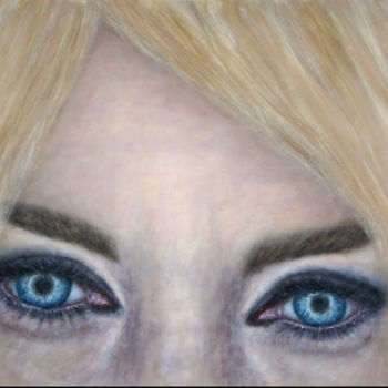 Peinture intitulée "The eyes of the soul" par Gian Roberto Tognetti, Œuvre d'art originale, Huile