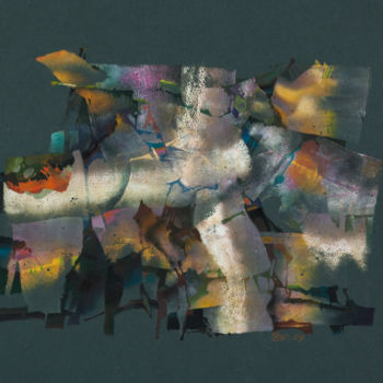 Картина под названием "Безсознательное" - Геннадий Трошков, Подлинное произведение искусства, Масло