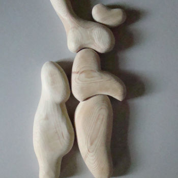 Escultura intitulada "Рельеф-1." por Gennadii Troshkov, Obras de arte originais