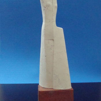 Sculpture titled "torse féminin" by Arshak Van Grig, Original Artwork, Ceramics