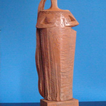 Sculpture titled "Figure féminin" by Arshak Van Grig, Original Artwork