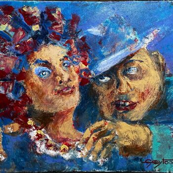 Pittura intitolato "ORIGINAL painting 2…" da Gabbytoon, Opera d'arte originale, Acrilico