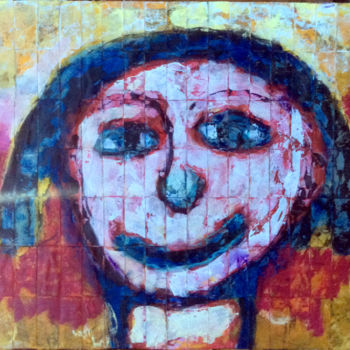 "Smiling girl" başlıklı Tablo Gabo Mendoza tarafından, Orijinal sanat, Akrilik