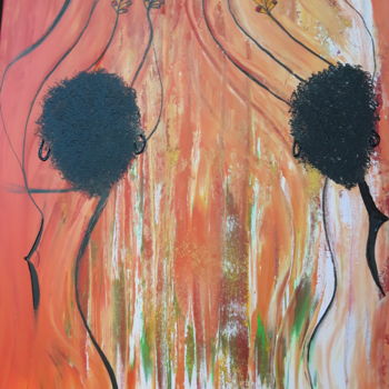 Pintura intitulada "Dance girl" por Goy'Art, Obras de arte originais, Acrílico