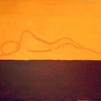 Painting titled "Jolies courbes" by Gabriel Airault, Original Artwork