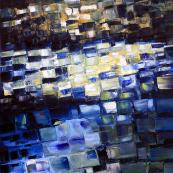 Malerei mit dem Titel "d-11-50x61" von Gabriel Cotelle, Original-Kunstwerk, Öl