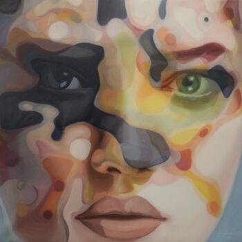 Malerei mit dem Titel "Killer Queen" von Gabriel Cristian Matei, Original-Kunstwerk, Öl