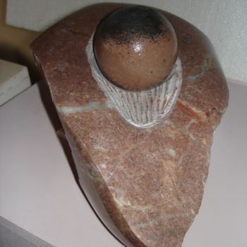 Rzeźba zatytułowany „Matricia” autorstwa Gabriel Molet, Oryginalna praca, Kamień