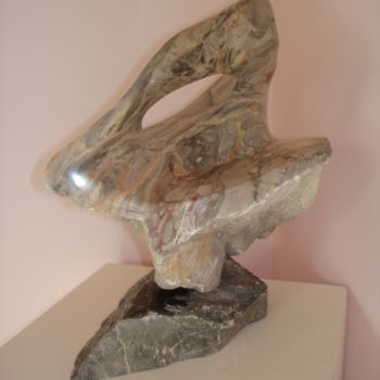 Sculpture intitulée "Méandre" par Gabriel Molet, Œuvre d'art originale, Pierre