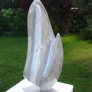 Rzeźba zatytułowany „Voiles de Loire” autorstwa Gabriel Molet, Oryginalna praca, Kamień