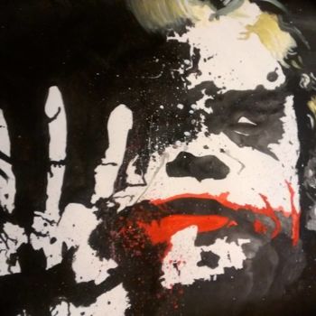 Peinture intitulée "A3 Joker" par Gabriel De Oliveira Mariano, Œuvre d'art originale, Gouache
