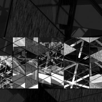 Fotografia intitolato "HYLEMORPHO OZ 001 -…" da Gabriel Caneda, Opera d'arte originale, Fotografia digitale Montato su Allum…
