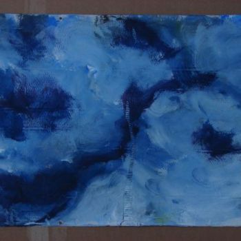 Peinture intitulée "nuage 3" par Gabriel Du Rivau, Œuvre d'art originale