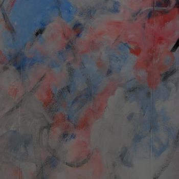 Pittura intitolato "nuage 5" da Gabriel Du Rivau, Opera d'arte originale