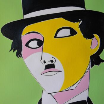 Schilderij getiteld "Brigitte Bardot" door Gabriele Donelli, Origineel Kunstwerk, Acryl