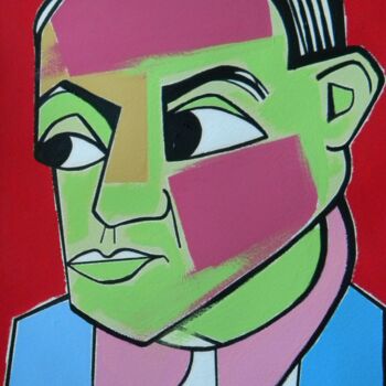 제목이 "Pablo Picasso"인 미술작품 Gabriele Donelli로, 원작, 아크릴