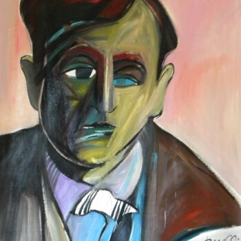 Painting titled "Portrait of Filippo…" by Gabriele Donelli, Original Artwork, Oil