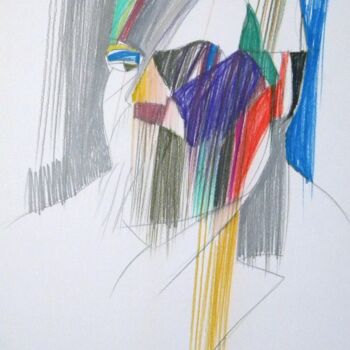 绘画 标题为“Portrait of Giosuè…” 由Gabriele Donelli, 原创艺术品, 粉彩