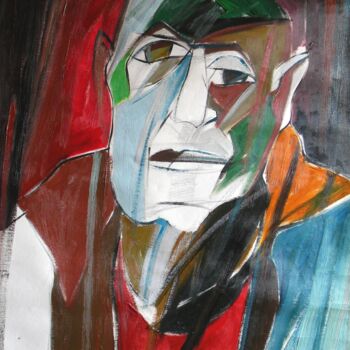 Pintura titulada "Portrait de Jean Du…" por Gabriele Donelli, Obra de arte original, Oleo