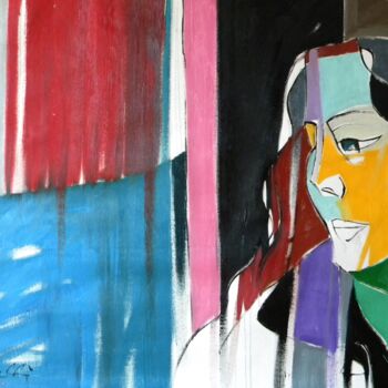 Pintura titulada "Retrato de Luana Gh…" por Gabriele Donelli, Obra de arte original, Oleo