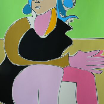 Peinture intitulée "Sedi moteris" par Gabriele Donelli, Œuvre d'art originale, Acrylique