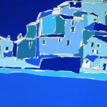 Painting titled "Clusane" by Gabriele Donelli, Original Artwork, Acrylic