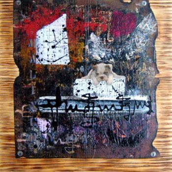Painting titled "Lettere (Malinconia…" by Guerra Delle Fragole, Original Artwork