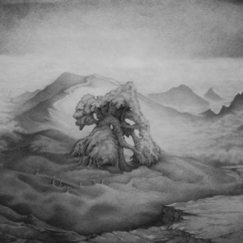 Drawing titled "Surreal landscape" by Gabriele Plastina, Original Artwork, Graphite