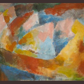 Pittura intitolato "verso dove?" da Gabriella Agnetta, Opera d'arte originale, Acrilico