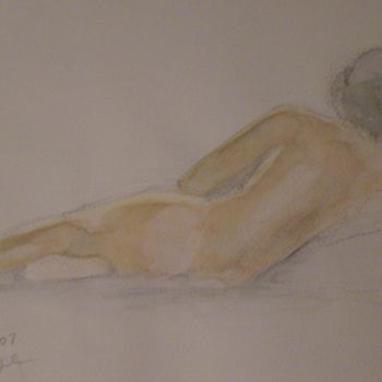Pittura intitolato "Exercise4" da Gabriella Agnetta, Opera d'arte originale, Lacca