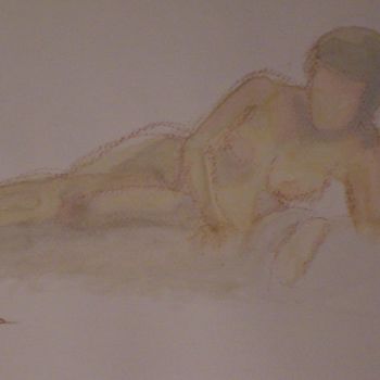 Pittura intitolato "Exercise5" da Gabriella Agnetta, Opera d'arte originale, Lacca