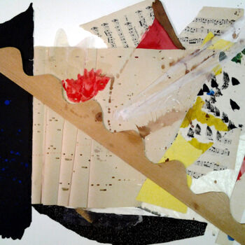 Collages intitolato "Ritmo Allegro. jpg" da Gabriella Porpora, Opera d'arte originale, Altro