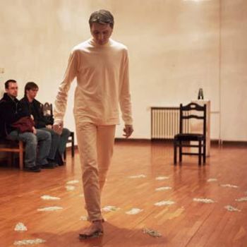 Instalación titulada "Dancing Footsteps" por Gabrijel Savic Ra, Obra de arte original
