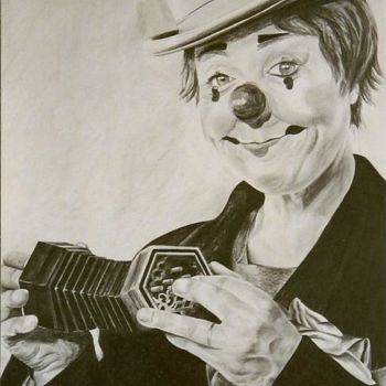 Drawing titled "Annie" by Gaby Bourlier, Original Artwork