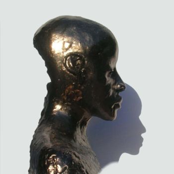 Sculpture titled "homme-2b.jpg" by Gaëtan Jeusselin, Original Artwork