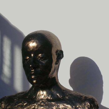 Escultura titulada "homme-2a.jpg" por Gaëtan Jeusselin, Obra de arte original