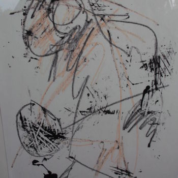 Peinture intitulée "Violences" par Gaëtan Biard, Œuvre d'art originale, Huile